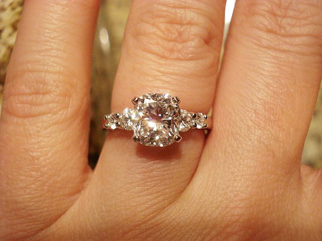 Diamond Five Stone Engagement Ring